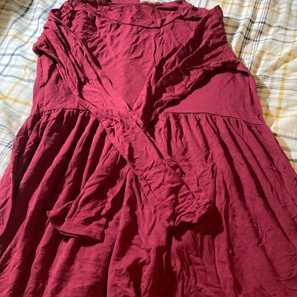 Lovely Melody size small-medium burgundy